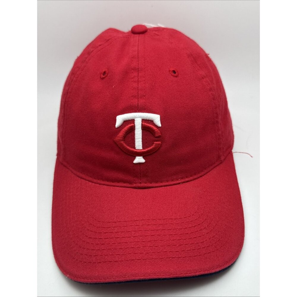 Minnesota Twins Baseball Cap Hat Mens One Size Red Adjustable GDGA 2006 DQ